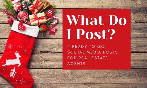 December Social Media Content for Real Estate Agents