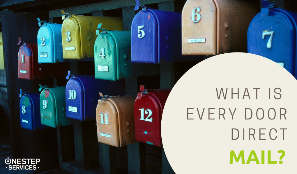 What Is Every Door Direct Mail One Step Services Blog 