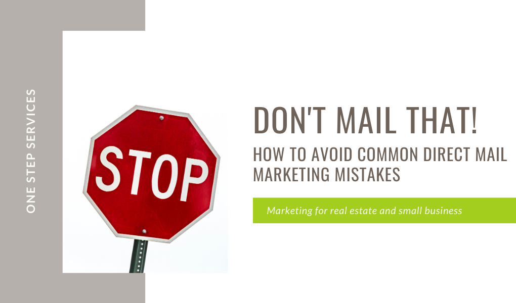 don't mail that how to avoid common direct mail marketing mistakes