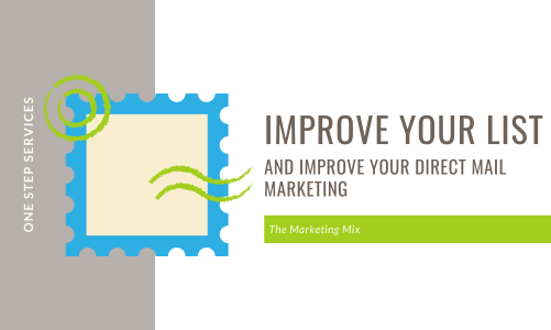 Improve your direct mail marketing by improving your mailing list