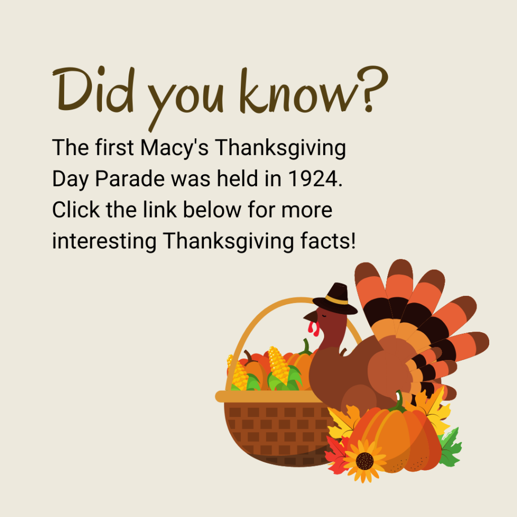 Thanksgiving History Facts and Trivia